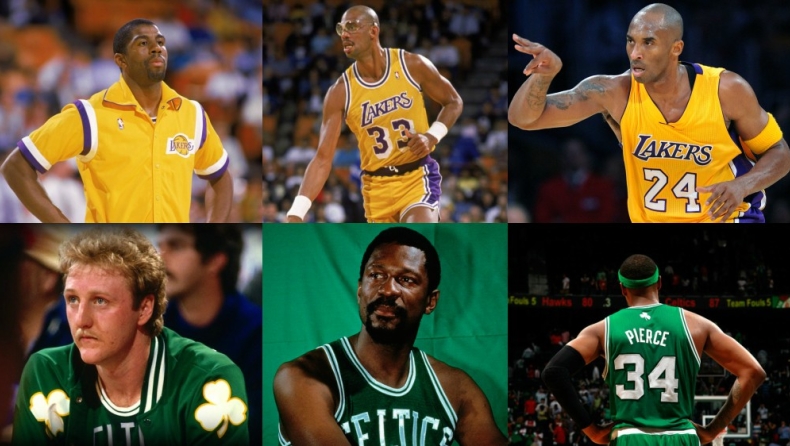 H απόλυτη «μάχη»: All-Time Lakers vs All-Time Celtics! (pics & vids)