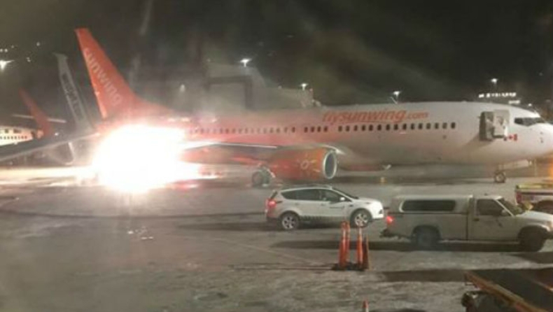 Αεροπλάνα συγκρούστηκαν στο Αεροδρόμιο Πίρσον (pic & vid)