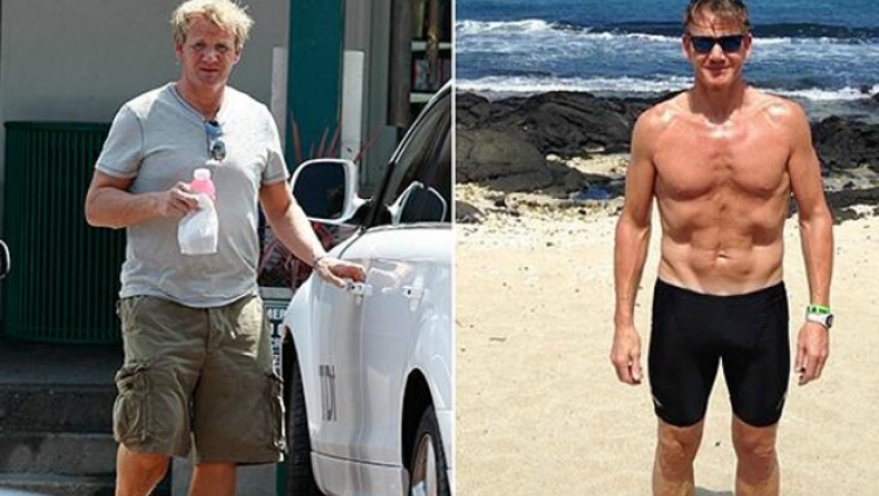 Ο Gordon Ramsay έχασε 25 κιλά επειδή φοβήθηκε πως θα τον παρατήσει η γυναίκα του (pics)
