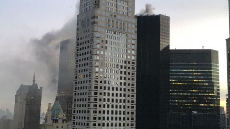 Πυρκαγιά στον πύργο Τραμπ στη Νέα Υόρκη (pic & vid)
