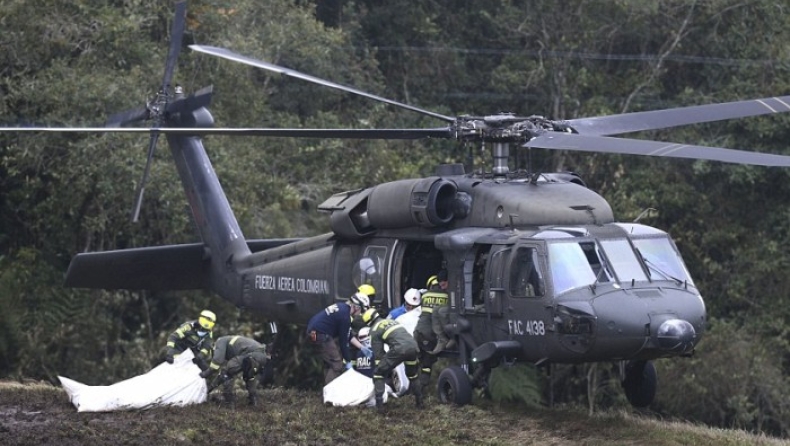 Συντριβή στρατιωτικού ελικοπτέρου στην Κολομβία, 7 νεκροί και 3 αγνοούμενοι (pic)