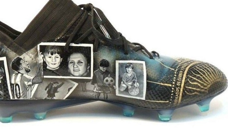 Σχεδίασε ποδοσφαιρικά παπούτσια με τη ζωή του Μέσι! (pics)