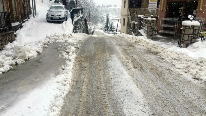 Κλειστά σχολεία σε Φλώρινα και Πρέσπες λόγω χιονόπτωσης