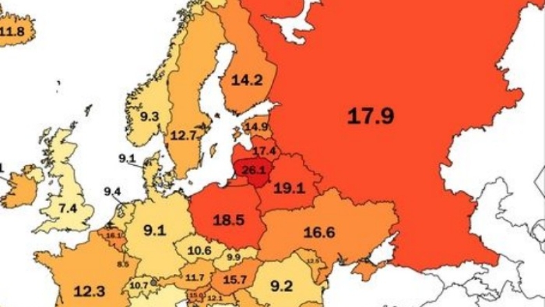 H Ελλάδα έχει το μικρότερο ποσοστό αυτοκτονιών σε όλη την Ευρώπη (pics)