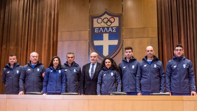 Η ελληνική ομάδα αναχώρησε για τους Χειμερινούς Ολυμπιακούς (pics)