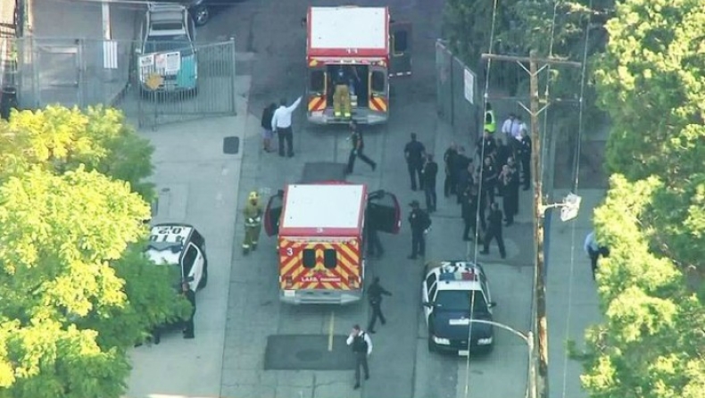 Πυροβολισμοί σε σχολείο του Λος Άντζελες - 2 σοβαρά τραυματίες (pics & vid)