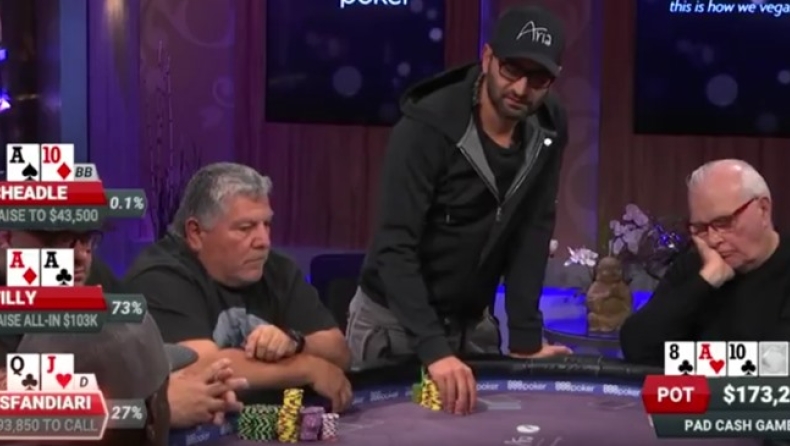 Σε μία παρτίδα πόκερ παίχτηκαν $283.000 | Δείτε την σε video