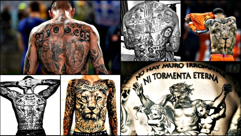 Αυτά είναι τα καλύτερα τατουάζ στο ποδόσφαιρο! (pics)