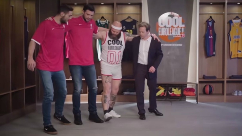 Οι «Παπ» χόρεψαν συρτάκι στην εκπομπή της EuroLeague και... έπαιξαν μπάσκετ με πιάτα! (vid)