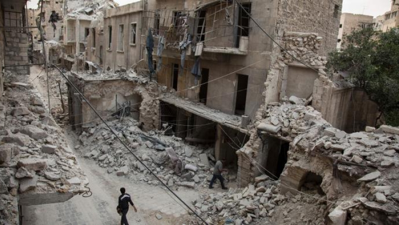 Οι Ρώσοι ισχυρίζονται ότι εντόπισαν χημικά όπλα σε αποθήκες ανταρτών στα προάστια της Δαμασκού