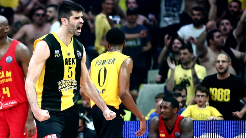 ΑΕΚ - Μούρθια 77-75 (pics & vid)