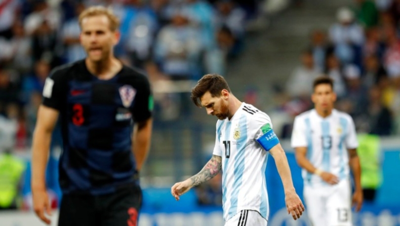 Ενός λεπτού σιγή για την ήττα της Αργεντινής! (vid)