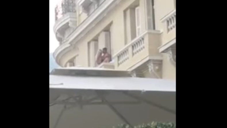 Ζευγάρι έκανε έρωτα σε μπαλκόνι ξενοδοχείου στο Μόντε Κάρλο (vid)