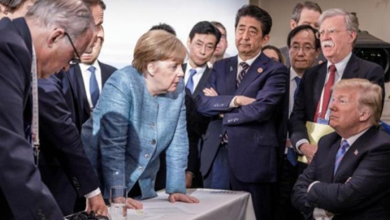 H σύνοδος των G7 μέσα από δύο αποκαλυπτικές φωτογραφίες (pics)
