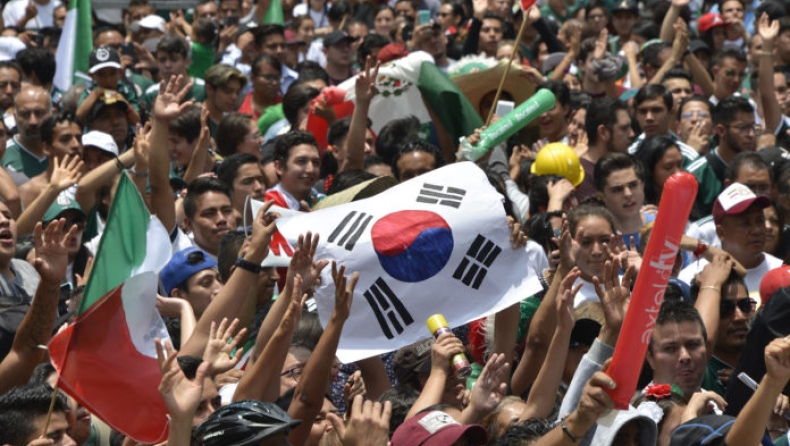 Αποθέωση του πρόξενου της Νότιας Κορέας στο Μεξικό (vid)