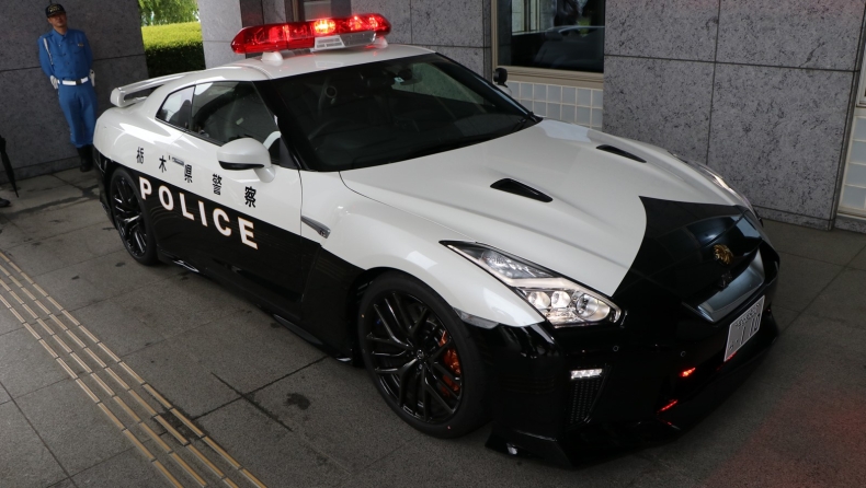Με Nissan GT-R περιπολεί η αστυνομία της Ιαπωνίας (pics)