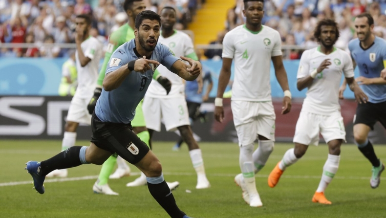 Ουρουγουάη – Σαουδική Αραβία 1-0