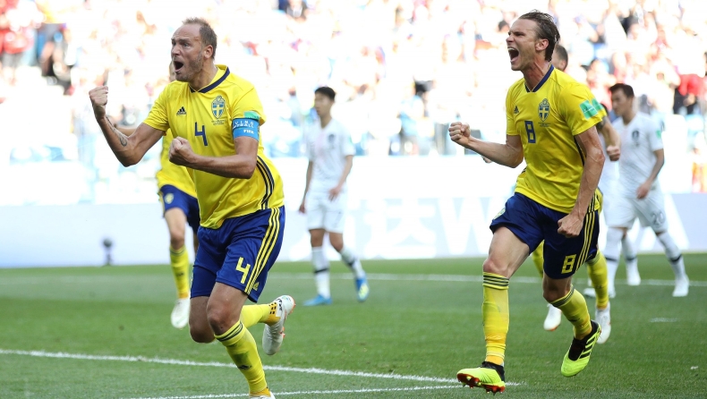 Σουηδία - Νότια Κορέα 1-0 (vid)