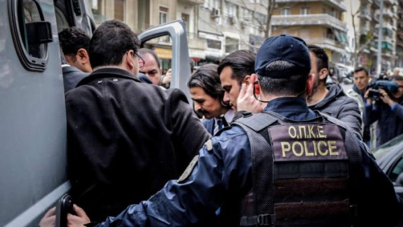 Ελεύθεροι αφέθηκαν κι οι τελευταίοι τέσσερις Τούρκοι αξιωματικοί