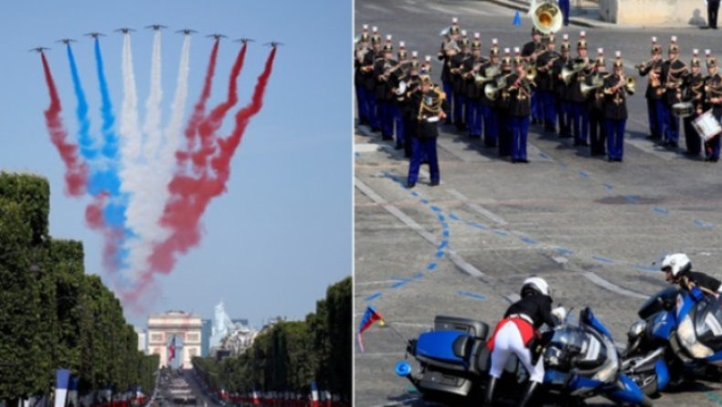 Με δύο γκάφες γιόρτασαν οι Γάλλοι την εθνική γιορτή της «Ημέρας της Βαστίλης» (pic & vid)
