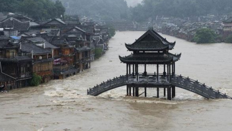 1 εκατ. τα θύματα της καταστροφής από τις πλημμύρες στην Κίνα