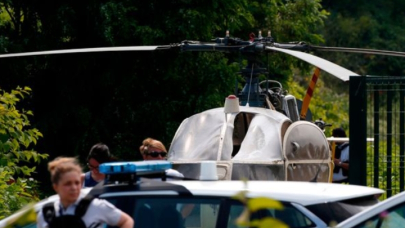 Γάλλος βαρυποινίτης δραπέτευσε με ελικόπτερο από φυλακή υψίστης ασφαλείας (pics)