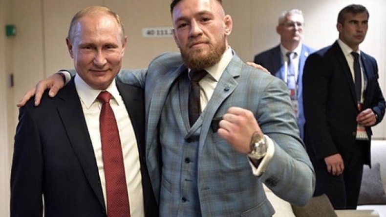 Ο McGregor αποθέωσε τον Πούτιν (pics)