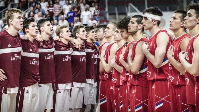 Λετονία και Σερβία στον τελικό του Eurobasket U18 (pics)