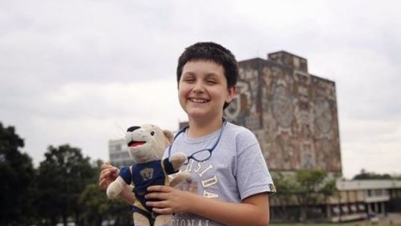 Ένας 12χρονος γίνεται ο νεότερος σπουδαστής στο Πανεπιστήμιο UNAM