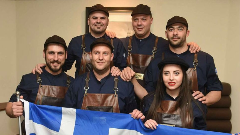 Η ελληνική ομάδα στο «World Butchers' Challenge» έφτιαξε το καλύτερο μπέργκερ στον κόσμο (pics)