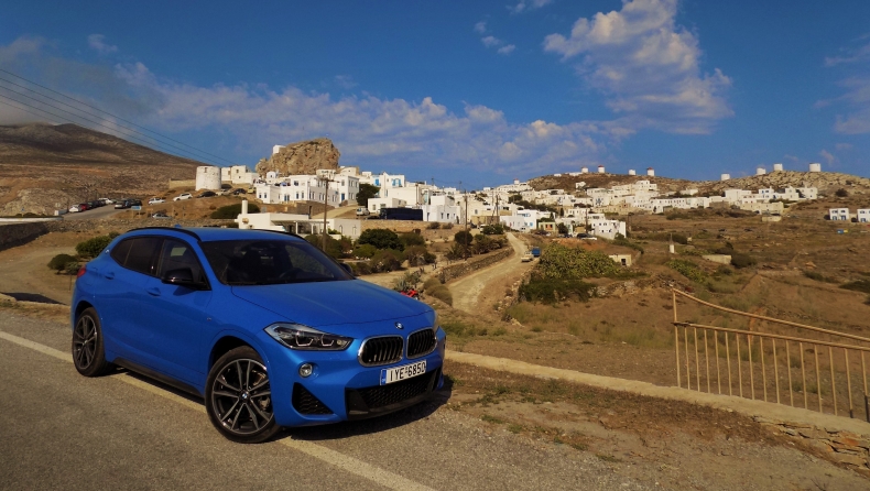 Ξέρω τι έκανες σε Αμοργό και Κρήτη με τη νέα BMW X2 sDrive 18d! (pics)