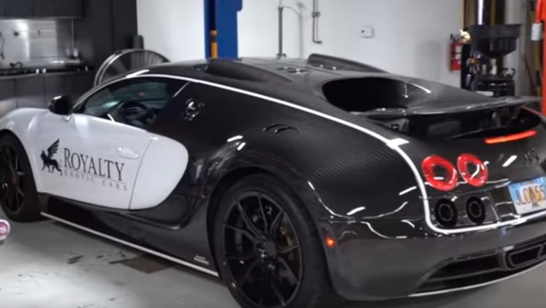 21.000 δολάρια η αλλαγή λαδιών σε μία Bugatti Veyron (vid)