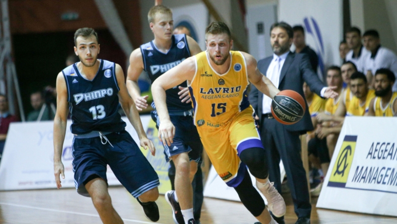 Ντνίπρο-Λαύριο 76-58