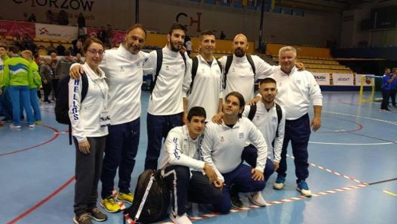 «Ασημένια» η Εθνική ανδρών στο Ευρωπαϊκό γκόλμπολ