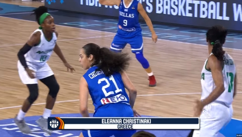 Στο Top 3 η «no look» πάσα της Χριστινάκη (vid)