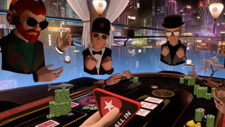 Απίστευτη καινοτομία της PokerStars με το πόκερ μέσω εικονικής πραγματικότητας! (vid)