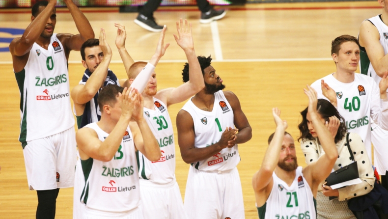 Ειδική αναφορά της EuroLeague στα... ρεκόρ της Ζάλγκιρις στο ΟΑΚΑ (vid)