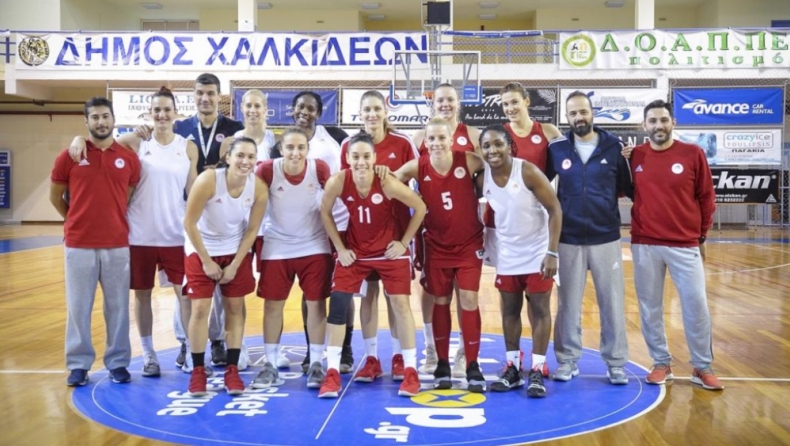 Έτοιμα για την πρεμιέρα της EuroLeague τα κορίτσια του Ολυμπιακού