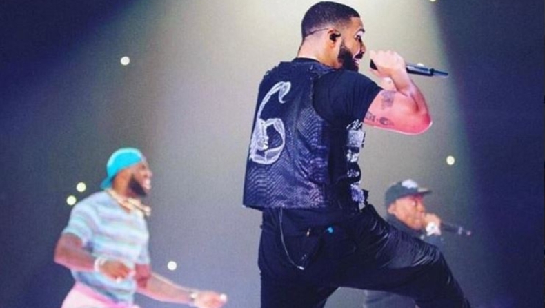 O ΛεΜπρόν ανέβηκε στο stage μαζί με τον Drake και τα... έσπασε! (vid)