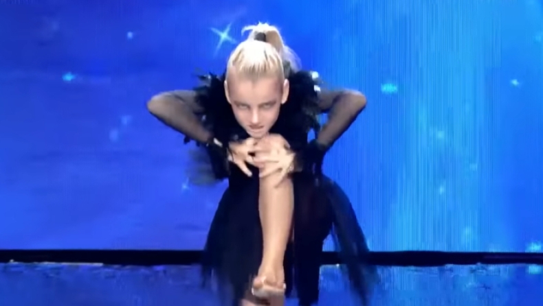 Η 10χρονη που «μάγεψε» τους κριτές του «Έχεις ταλέντο» με τον χορό της! (vid)