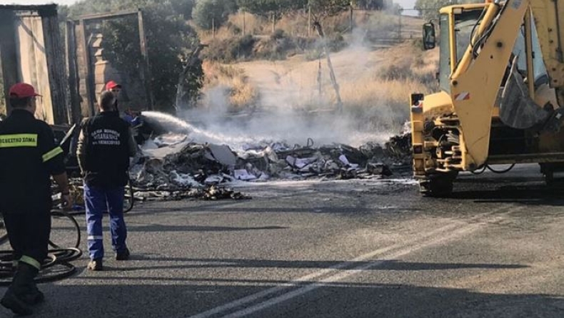 Τραγωδία: 11 άνθρωποι κάηκαν ζωντανοί σε τροχαίο στην Εγνατία
