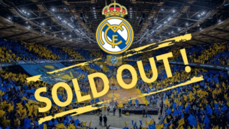 Ανακοίνωσε sold out η Μακάμπι με την Ρεάλ Μαδρίτης! (pic)