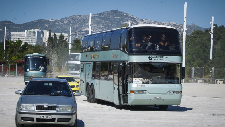 Οδηγός λεωφορείου με μαθητές στην Κρήτη πιάστηκε μεθυσμένος στο τιμόνι (vid)