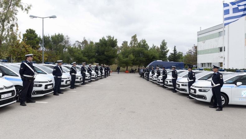 H Ελληνική Αστυνομία ενισχύει το στόλο της με 49 νέα οχήματα