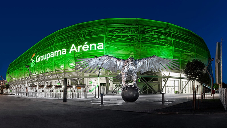 Κατάμεστη η «Groupama Arena» στο Βίντι - ΠΑΟΚ