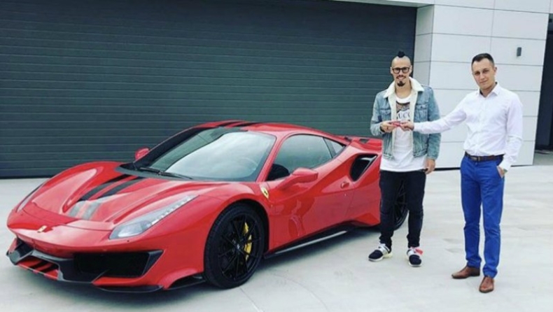 Τα σπάει η νέα Ferrari του Χάμσικ (pics)