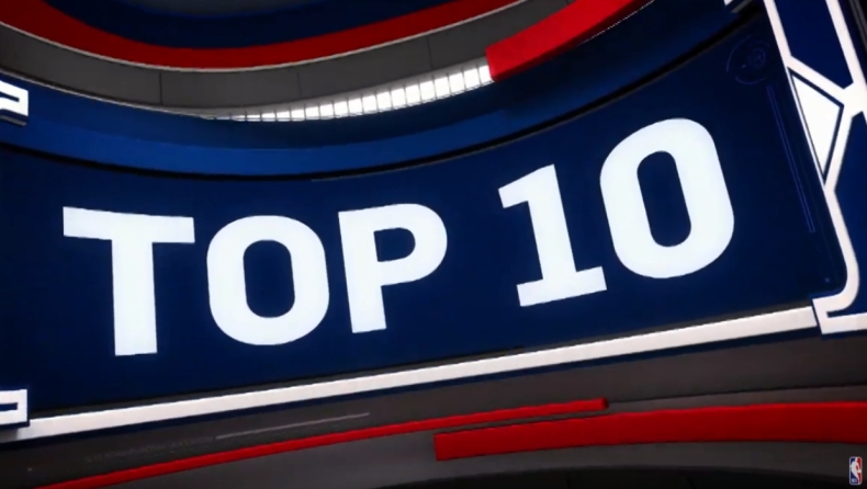 Τρεις φορές Αντετοκούνμπο στο Top 10, αλλά όχι κορυφή (vid)