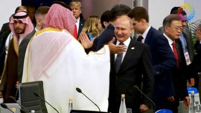 G20: Αμηχανία από τη θερμή υποδοχή Πούτιν στον Σαουδάραβα πρίγκιπα (vid)