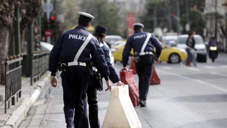 Ειδικές κυκλοφοριακές ρυθμίσεις και 2.000 αστυνομικοί για την άφιξη Μέρκελ στην Αθήνα