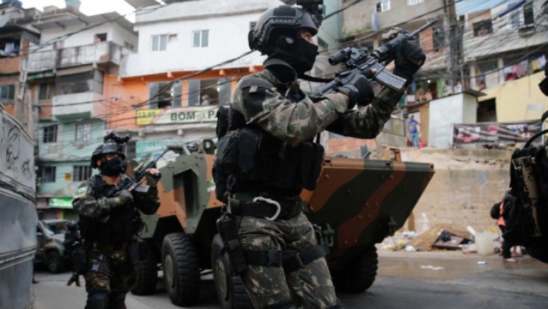 Η κυβέρνηση της Βραζιλίας στέλνει τον στρατό να επέμβει στον «πόλεμο» με συμμορίες